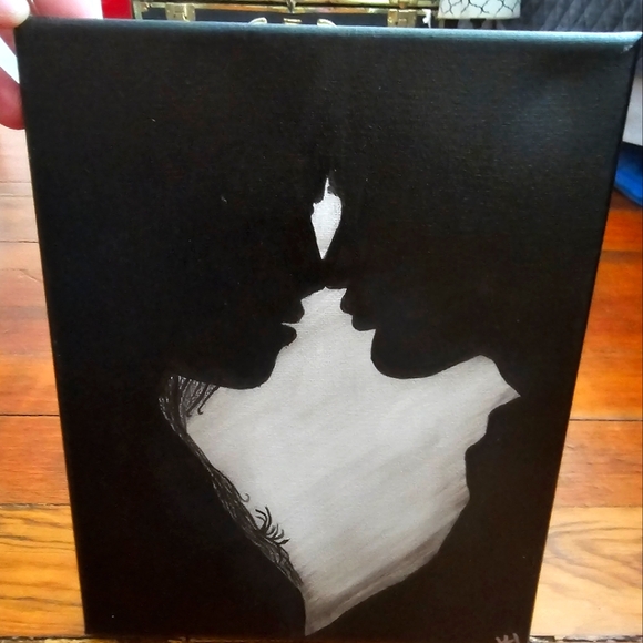 8x10 "speechless" painting - Picture 1 of 2